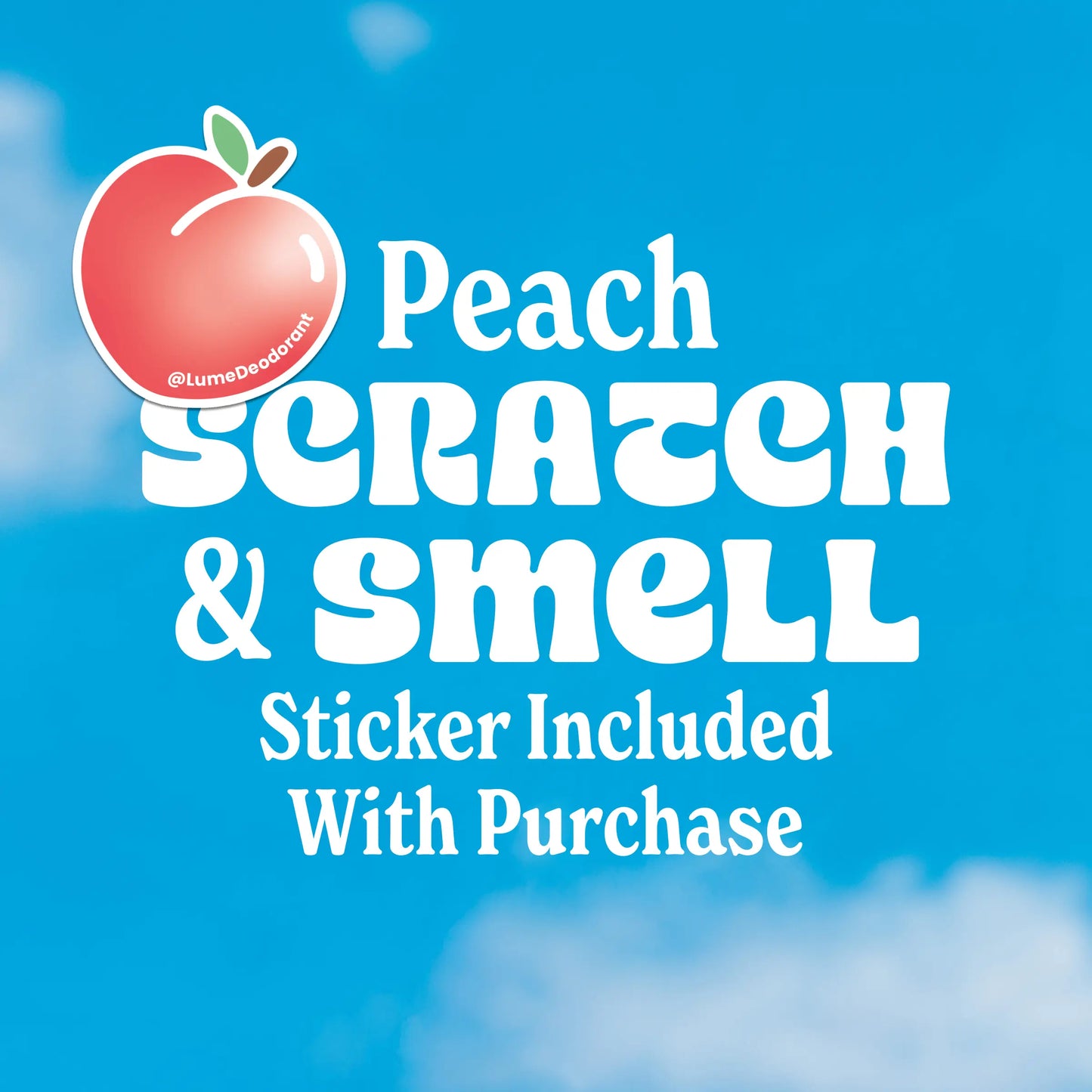 New! Lume'S Limited Edition Summer Peach Whole Body Deodorant - Aluminum Free with Mandelic Acid, up to 72 Hours of Odor Control