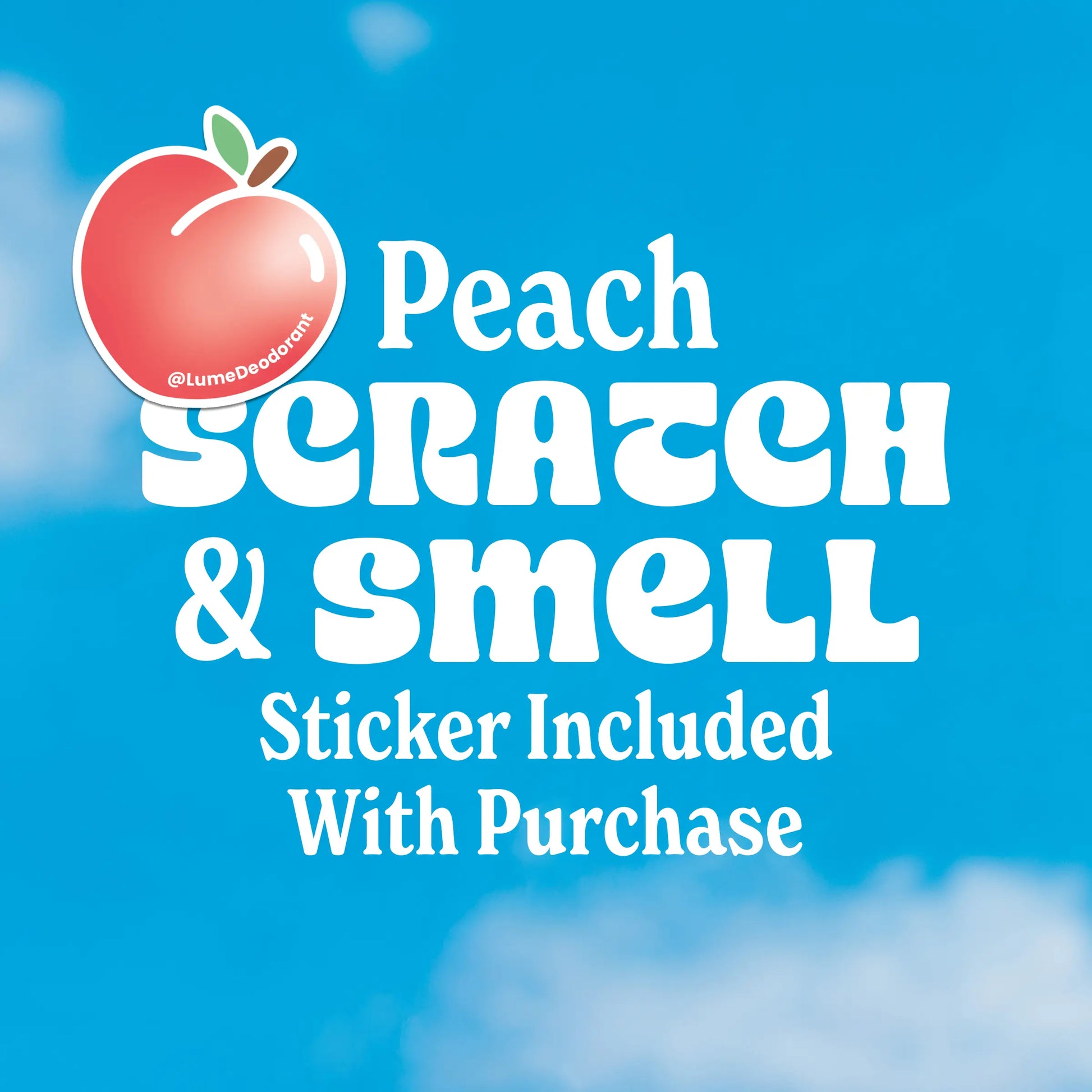 New! Lume'S Limited Edition Summer Peach Whole Body Deodorant - Aluminum Free with Mandelic Acid, up to 72 Hours of Odor Control